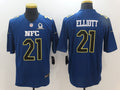 Men’s Dallas Cowboys Ezekiel Elliott #21 Blue Jersey