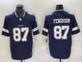 Men’s Dallas Cowboys Jake Ferguson #87 Navy Jersey