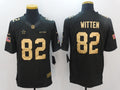 Men’s Dallas Cowboys Jason Witten #82 Black Jersey