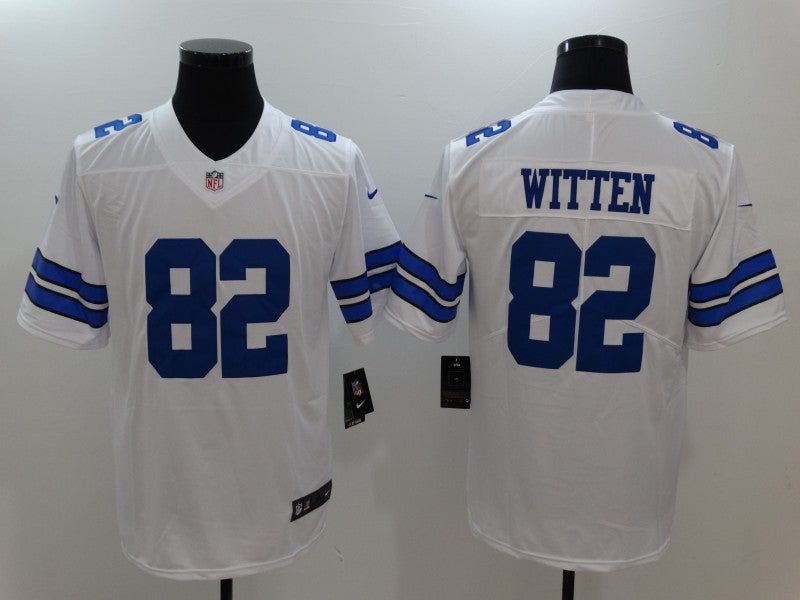 Men’s Dallas Cowboys Jason Witten #82 White Jersey