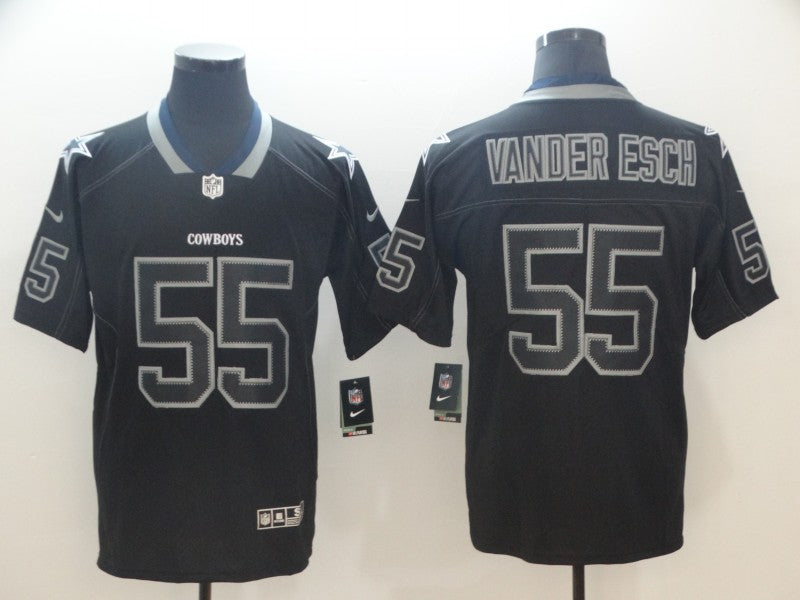 Men’s Dallas Cowboys Leighton Vander Esch #55 Black Alternate Jersey