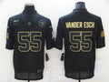 Men’s Dallas Cowboys Leighton Vander Esch #55 Black Jersey