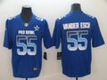 Men’s Dallas Cowboys Leighton Vander Esch #55 Blue All Star Jersey