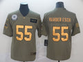 Men’s Dallas Cowboys Leighton Vander Esch #55 Brown Jersey