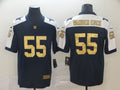 Men’s Dallas Cowboys Leighton Vander Esch #55 Navy Authentic Jersey