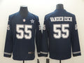 Men’s Dallas Cowboys Leighton Vander Esch #55 Navy Jersey
