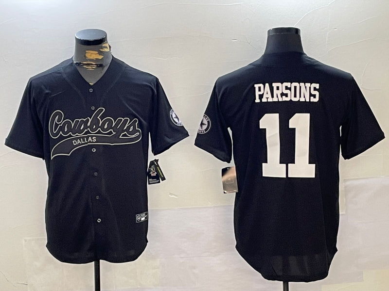 Men’s Dallas Cowboys Micah Parsons #11 Black Alternate Jersey