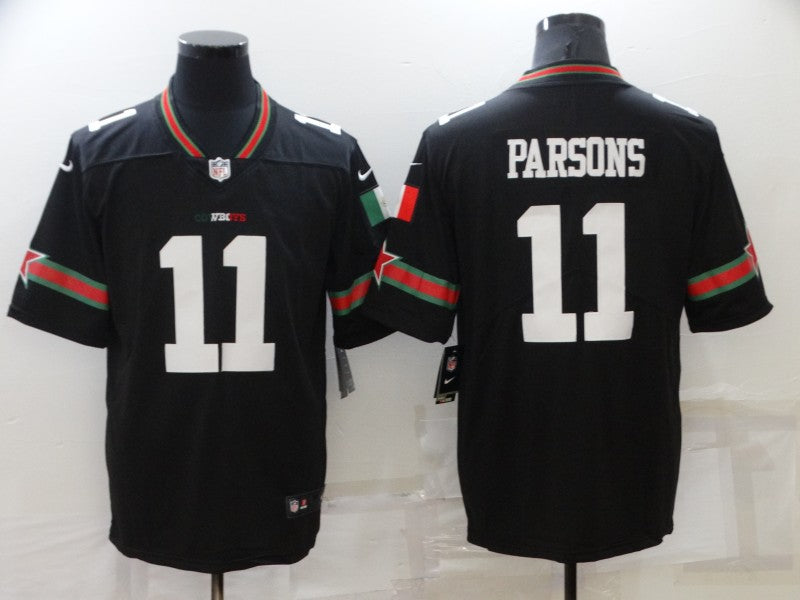 Men’s Dallas Cowboys Micah Parsons #11 Black Jersey