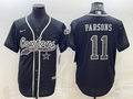 Men’s Dallas Cowboys Micah Parsons #11 Black RFLCTV Limited Jersey Joint Edition