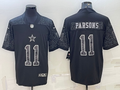 Men’s Dallas Cowboys Micah Parsons #11 Black RFLCTV Limited Jersey