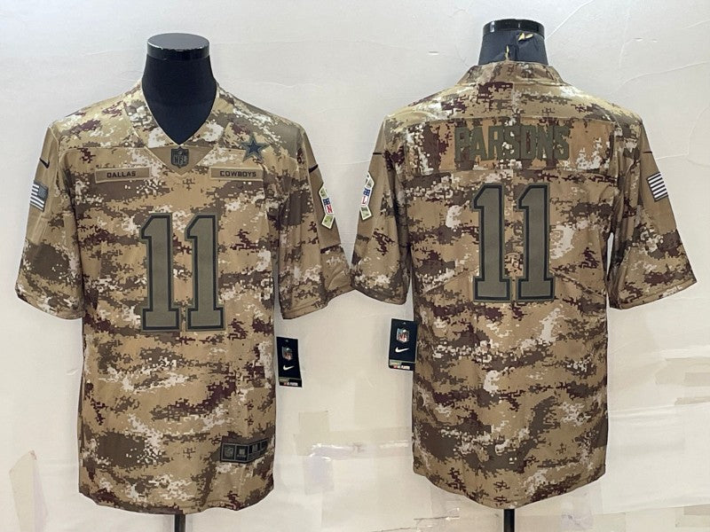 Men’s Dallas Cowboys Micah Parsons #11 Camouflage Jersey