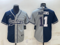 Men’s Dallas Cowboys Micah Parsons #11 Navy/Gray Jersey Joint Edition