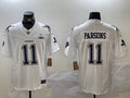 Men’s Dallas Cowboys Micah Parsons #11 White Alternate Team Jersey