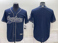 Men’s Dallas Cowboys Navy Blank Jersey