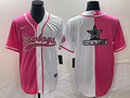 Men’s Dallas Cowboys Pink/White Jersey