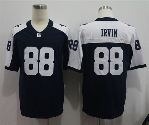 Men’s Dallas Cowboys Retired Player #88 Michael Irvin Nike Navy Alternate Vapor Limited Jersey