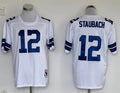Men’s Dallas Cowboys Roger Staubach Mitchell & Ness White Legacy Jersey