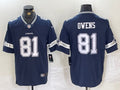 Men’s Dallas Cowboys Terrell Owens #81 Navy Jersey