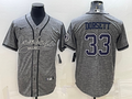 Men’s Dallas Cowboys Tony Dorsett #33 Gray Jersey Joint Edition
