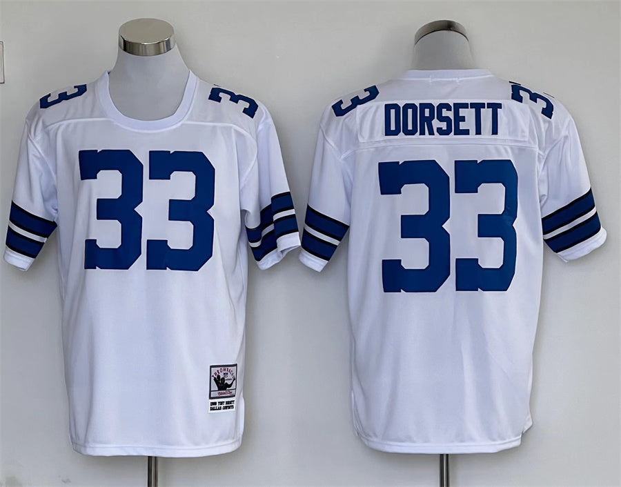 Men’s Dallas Cowboys Tony Dorsett Mitchell & Ness White Legacy Jersey