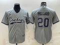 Men’s Dallas Cowboys Tony Pollard #20 Gray Jersey Joint Edition