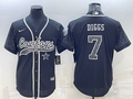 Men’s Dallas Cowboys Trevon Diggs #7 Black RFLCTV Limited Jersey Joint Edition