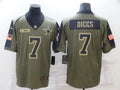 Men’s Dallas Cowboys Trevon Diggs #7 Brown Jersey