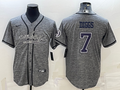 Men’s Dallas Cowboys Trevon Diggs #7 Gray Jersey Joint Edition