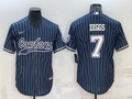 Men’s Dallas Cowboys Trevon Diggs #7 Navy Jersey Joint Edition