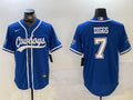 Men’s Dallas Cowboys Trevon Diggs #7 Royal Jersey