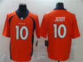 Men’s Denver Broncos #10 Jerry Jeudy Orange Nike NFL Vapor Untouchable Limited Jersey