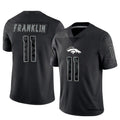 Mens Denver Broncos #11 Troy Franklin Black Rflctv Limited Jersey