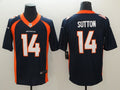 Men’s Denver Broncos #14 Courtland Sutton White Nike NFL Vapor Untouchable Limited Jersey