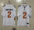 Mens Denver Broncos #2 Patrick Surtain II Nike Carbon Black Fashion Game Jersey