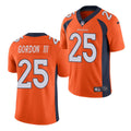 Men’s Denver Broncos #25 Melvin Gordon III  Orange Nike NFL Vapor Untouchable Limited Jersey