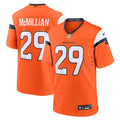 Mens Denver Broncos #29 Ja’Quan McMillian Nike Orange Vapor F.U.S.E. Limited Player Jersey
