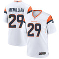 Mens Denver Broncos #29 Ja’Quan McMillian Nike White Vapor F.U.S.E. Limited Player Jersey