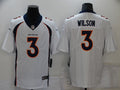 Men’s Denver Broncos #3 Russell Wilson Nike White Vapor Untouchable Limited Jersey