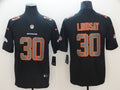 Men’s Denver Broncos #30 Phillip Lindsay Black Jersey