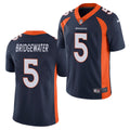 Men’s Denver Broncos #5 Teddy Bridgewater Navy Nike NFL Vapor Untouchable Limited Jersey