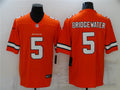 Men’s Denver Broncos #5 Teddy Bridgewater Orange Nike NFL Vapor Untouchable Color Rush Limited Player Jersey