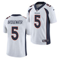 Men’s Denver Broncos #5 Teddy Bridgewater White Nike NFL Vapor Untouchable Limited Jersey