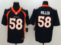 Men’s Denver Broncos #58 Von Miller Navy Nike NFL Vapor Untouchable Limited Jersey