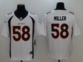 Men’s Denver Broncos #58 Von Miller  White Nike NFL Vapor Untouchable Limited Jersey