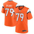 Mens Denver Broncos #79 Matt Peart Nike Orange Vapor F.U.S.E. Limited Player Jersey