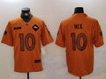 Men’s Denver Broncos Bo Nix #10 Brown 2023 Salute To Service Limited Jersey