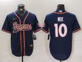 Men’s Denver Broncos Bo Nix #10 Navy Jersey