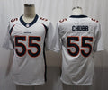 Men’s Denver Broncos Bradley Chubb #55 White Jersey