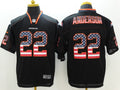 Men’s Denver Broncos C.J. Anderson #22 Black Jersey