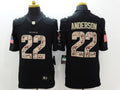 Men’s Denver Broncos C.J. Anderson #22 Black Jersey